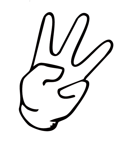 Original 3fingerW Sustainability Symbol